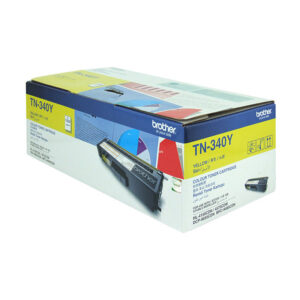 TN-340Y Colour Laser Toner- Standard Yield Yellow  HL-4150CDN/4570CDW  DCP-9055CDN  MFC-9460CDN/9970CDW - 1500 pages