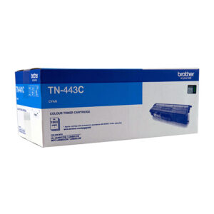 TN-443C Colour Laser Toner - High Yield Cyan - to suit HL-L8260CDN/8360CDW MFC-L8690CDW/L8900CDW - 4 000 Pages