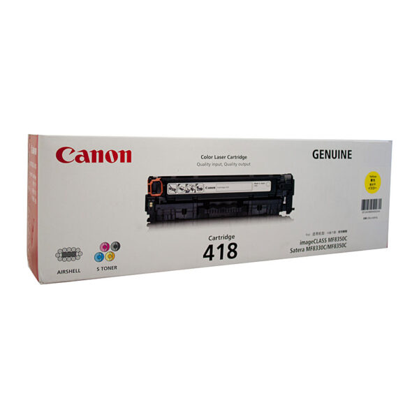 Cartridge418 Yellow Toner