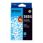 252XL Cyan Ink Cartridge Suits WF3620/3640/7610/7620