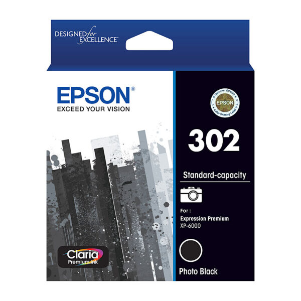 302 Photo Black Ink Cartridge