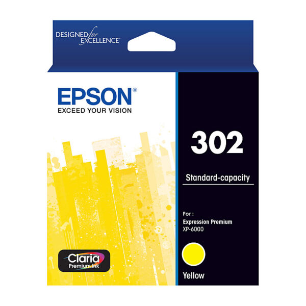 302 Yellow Ink Cartridge