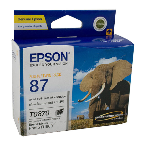 T0870 Gloss Opt Ink Cartridge