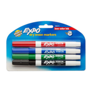 White Board Marker Fne Assorted Pack 4 Box of 6