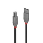 LINDY .2m USB2 A-B Cable Anthra Line