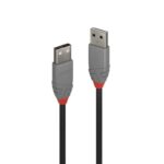 LINDY 1m USB2 A-A  Anthra Line