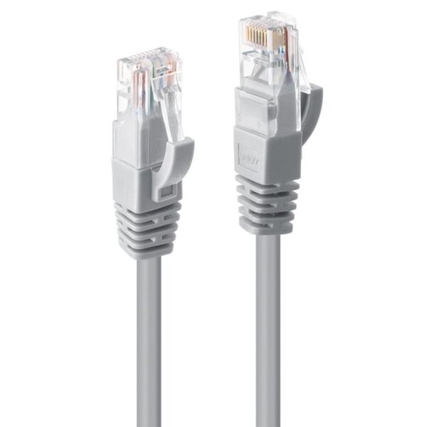 LINDY .5m CAT6 UTP Cable Grey