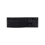 K270 2.4 GHz Wireless Full Size Keyboard 128-bit AES encryption 24-month battery life Spill resistant Durable UV-coated keys