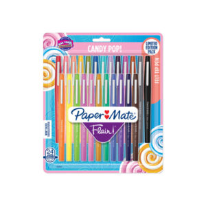 Flair Felt Tip Ast Pack of 24 Box of 4