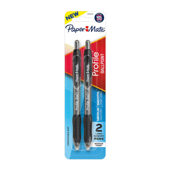 Profi RT 1.0 Ball Pen Black Pack 2 Box of 6