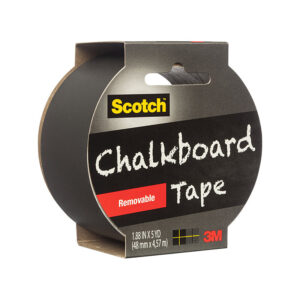 SCOTCH Chalkboard Tape 1905R-CB-Black Box of 6