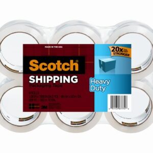 SCOTCH Pack of g Tape 3850-AU 48mm Bx6