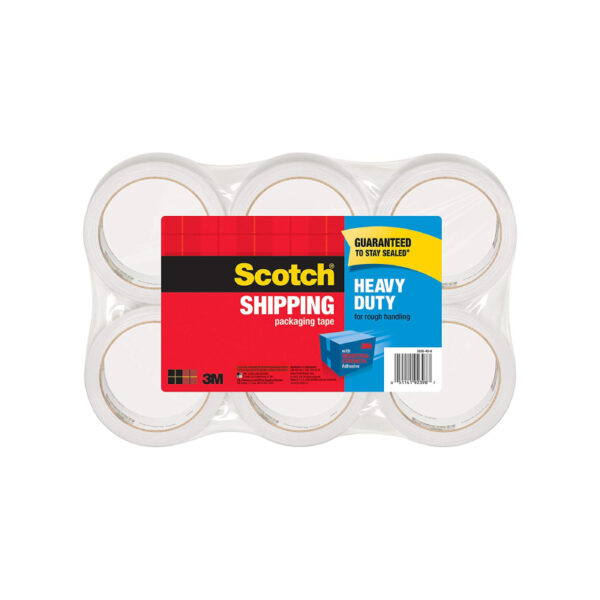 SCOTCH Packing Tape 3850-6-AU HD Pack of 6