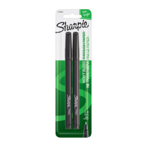 Pen Fine Black Pack 2 Box of 6