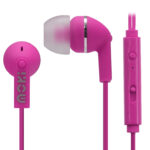 Noise Isolation + Mic Earbuds - Pink