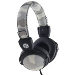 Camo In-line Mic Grey Headphones