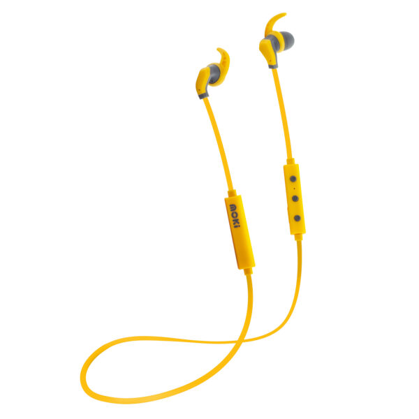 Hybrid Bluetooth Earphones - Yellow