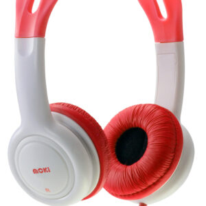 Volume Limited Kids Red Headphones