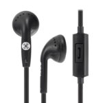 Stereo Earphones In-line Mic & Control Black