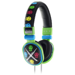 Popper - Skull Black soft cushioned premium DJ  headphone