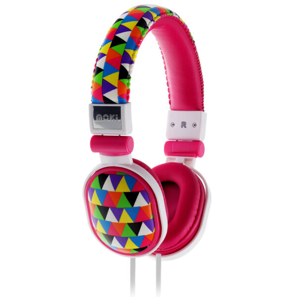 Popper - Triangle Pattern soft cushioned premium DJ  headphone