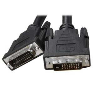 DVI-D Dual-Link Cable 1.5m - 28 AWG Dual-link DVI-D Male 25-pin