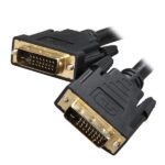 DVI-D Dual-Link Cable 2m - 28 AWG Dual-link DVI-D Male 25-pin