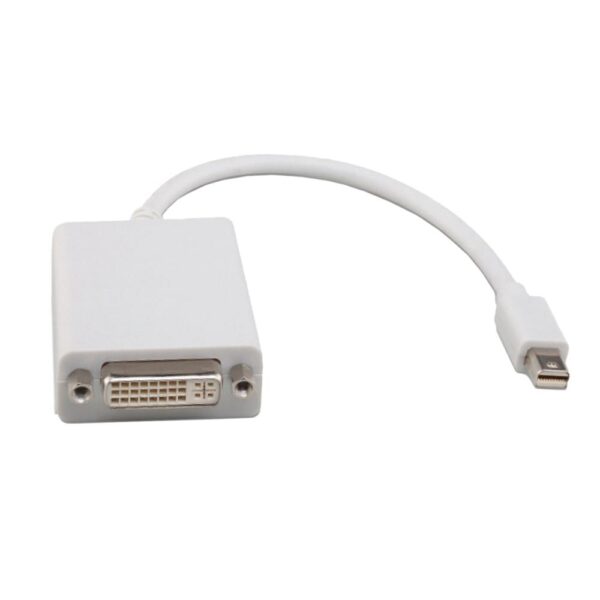 Mini DisplayPort DP 20-pin to DVI 24+5-pin 20cm Male to Female Adapter Cable