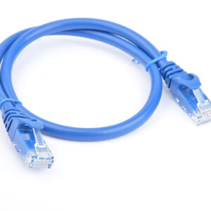 Cat6a UTP Ethernet Cable 25cm Snagless Blue