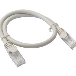 Cat6a UTP Ethernet Cable 25cm Snagless Grey