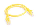 Cat6a UTP Ethernet Cable 0.5m (50cm) Snagless Yellow