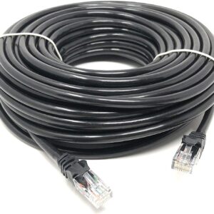 Cat6a UTP Ethernet Cable 10m Snagless Black