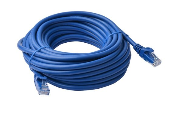 Cat6a UTP Ethernet Cable 10m Snagless Blue