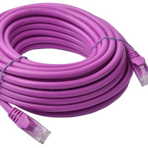 Cat6a UTP Ethernet Cable 10m Snagless Purple