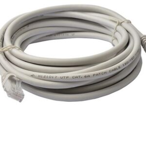 Cat6a UTP Ethernet Cable 15m Snagless Grey