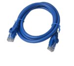 Cat6a UTP Ethernet Cable 1m Snagless Blue