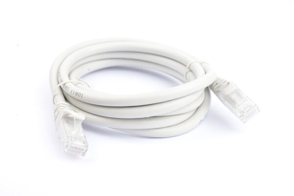 Cat6a UTP Ethernet Cable 2m Snagless Grey