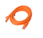 Cat6a UTP Ethernet Cable 2m Snagless Orange