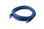 Cat6a UTP Ethernet Cable  Snagless Blue