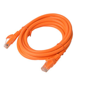 Cat6a UTP Ethernet Cable  Snagless Orange