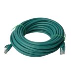 Cat6a UTP Ethernet Cable 50m Snagless Green