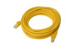 Cat6a UTP Ethernet Cable 5m Snagless Yellow