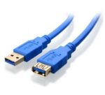 USB 3.0 Extension Cable  A to A Male to Female Blue