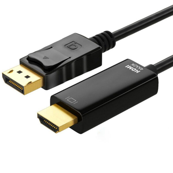 DisplayPort DP Male to HDMI Male Cable 4K Resolution For Laptop PC to Monitor Projector HDTV Video Cable