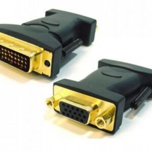 DVI to VGA Adapter Converter 24+5 pins Male to 15 pins Female Gold Plated