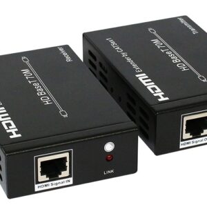 HDMI Extender over RJ45 CAT5 CAT6 LAN Ethernet Network Converter Splitter for Foxtel Support 40m 4Kx 2K@30hz or 70m 1080p LS