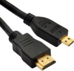 HDMI to Micro HDMI Cable  - 1.4v 19 pins A Male to D Male 34AWG OD4.2mm Gold Plated RoHS LS