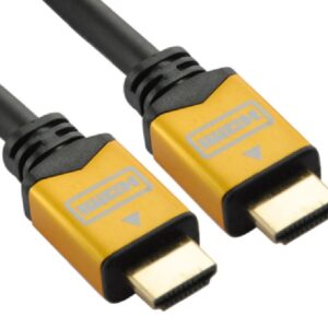 Premium HDMI Cable  - 19 pins Male to Male 30AWG OD6.0mm PVC Jacket Gold Plated Metal RoHS