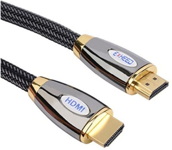 Premium HDMI Cable 2m - 19 pins Male to Male 30AWG OD6.0mm Nylon Jacket Gold Plated Metal RoHS