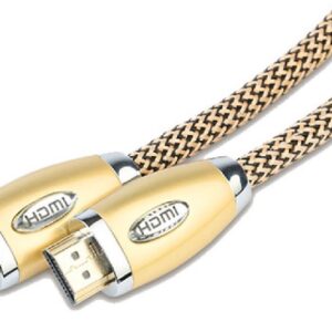 Premium HDMI Cable 5m - 19 pins Male to Male 30AWG OD6.0mm Nylon Jacket Gold Plated Metal RoHS